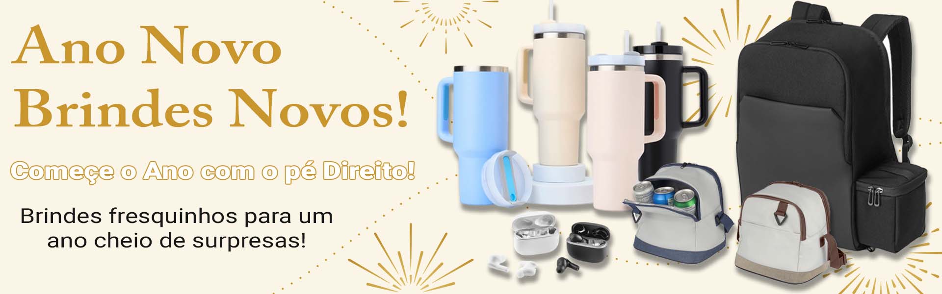 Ano Novo, Brindes Novos!