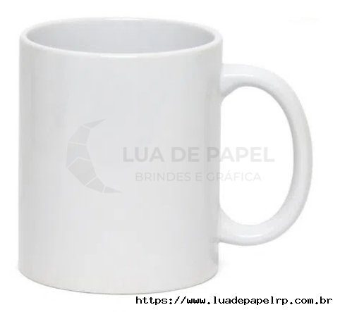 Caneca para Sublimao de Cermica Branca Classe AAA