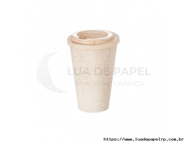 Copo Fibra de Madeira 400ml