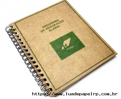 CADERNO KRAFT